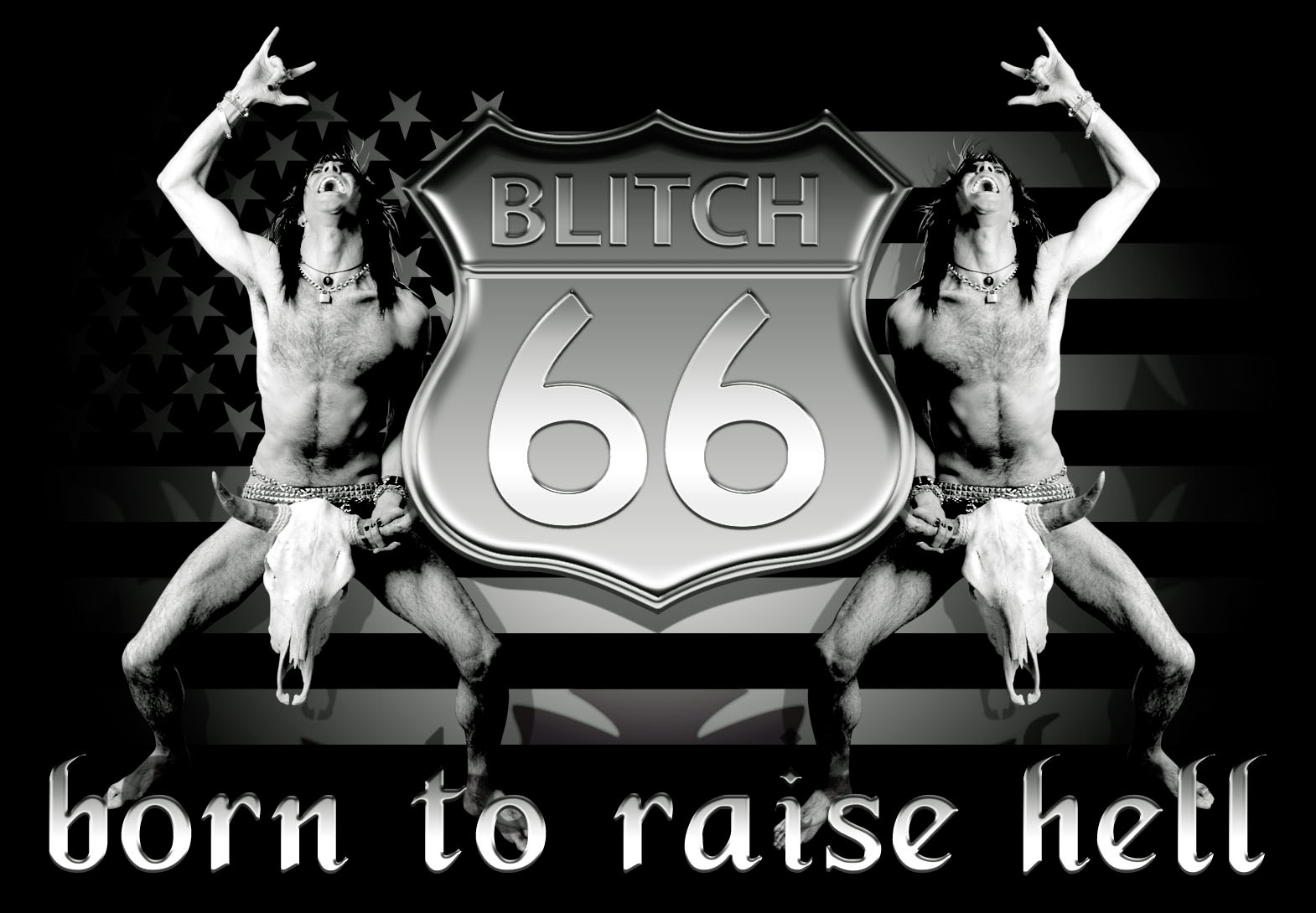 Blitch66 is the original psycho naked cowboy